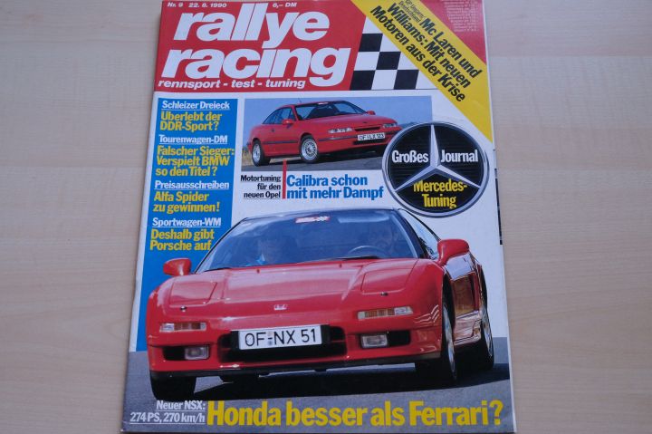 Deckblatt Rallye Racing (16/1990)